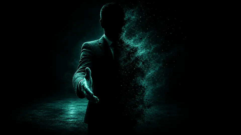 A fake agent vanishing