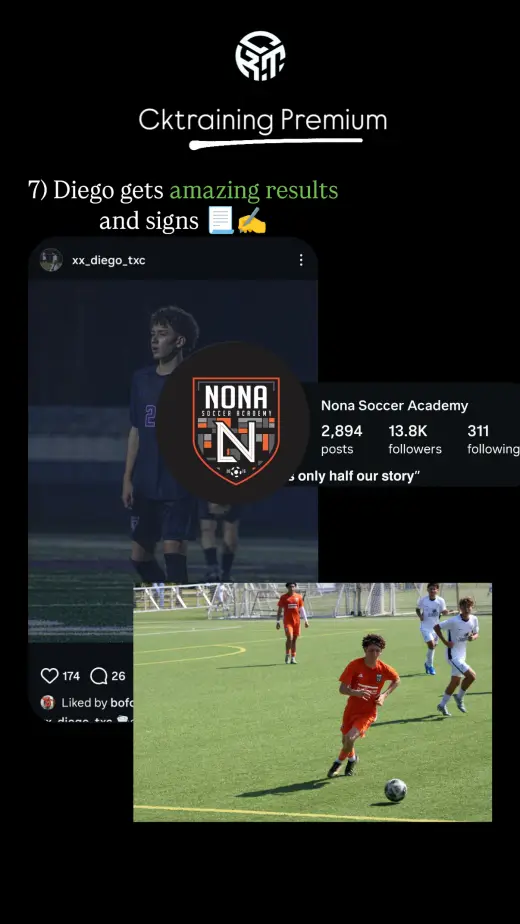 Player testimonial screenshot